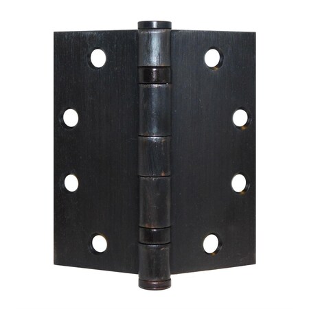 Heat Wave PB74545-640 4.5 x 4.5 in. Oil Rubbed Bronze Plain Bearing Hinge HE2940080